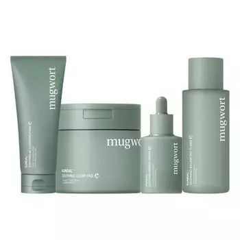 Успокаивающий тоник/сыворотка/диски/пенка для умывания Kundal Artemisia, корейская косметика с приятным ароматом