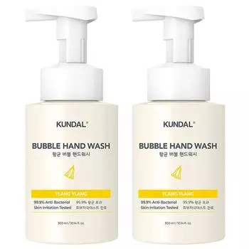 Kundal Bubble Hand Wash Ylang Ylang Fragrance, 300ml, 2 units