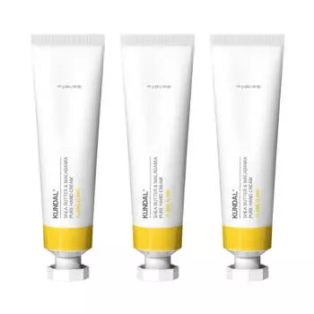 Kundal Чистый крем для рук с маслом ши и макадамией Иланг-иланг 50 мл * 3 шт.