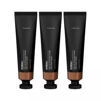 Kundal Чистый крем для рук с маслом ши и макадамии Жасмин Древесный 50 мл * 3 шт.