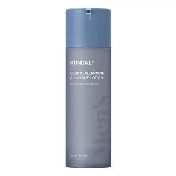 Kundal Classic Mens Aqua Sebum Balancing All-in-One Лосьон, 150мл, 1 шт, лучшая мужская косметика Кореи