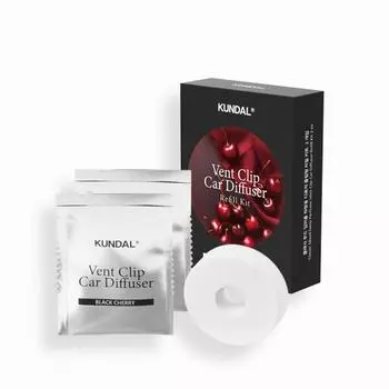 Kundal Classic Mood Deep Perfume Car Air Freshener Clip Type Refill Kit 2 шт., корейская косметика с хорошим ароматом