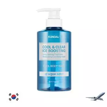 KUNDAL COOL & CLEAR ICE BOOSTING COOL BODY WASH 500 мл