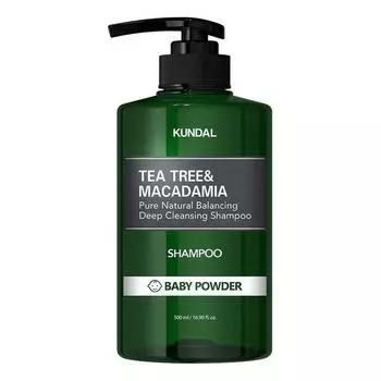 Kundal Deep Cleansing Intelligence Shampoo Детская присыпка, 500 мл, 1 корейский уход за волосами