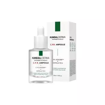 КУНДАЛ ДЕРМА C.P.R. Cica Repair Ampoule 30ml - восстанавливающая ампула