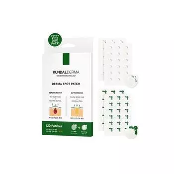 KUNDAL DERMA Tea Tree & Cica Spot Patch Set 120шт.