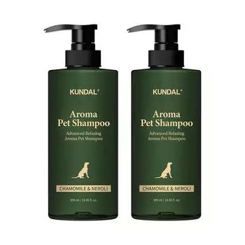 Kundal Dog Advanced Relaxing Aroma Shampoo с ароматом ромашки и нероли, корейский шампунь для домашних животных