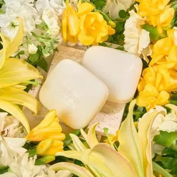 KUNDAL Фирменное парфюмированное и увлажняющее мыло Иланг-Иланг 100 г 10 упаковок, корейская косметика с приятным ароматом