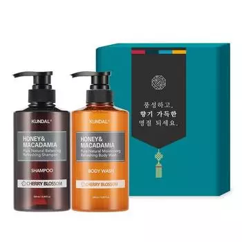 Kundal Hair Body 2 Holiday Gift Set E Cherry Blas Thumb, 1 набор, популярный корейский косметический набор