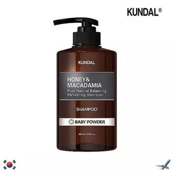 KUNDAL HONEY AND MACADAMIA NATURE ШАМПУНЬ ДЕТСКАЯ ПРИСЫПКА 500 мл