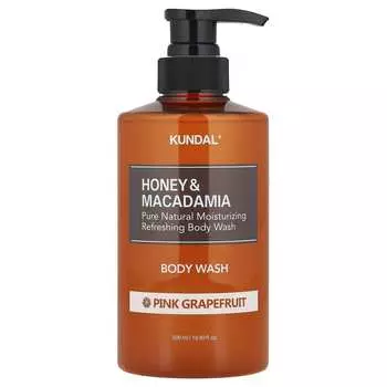 Kundal, Honey & Macadamia, Body Wash, Pink Grapefruit, 500ml (16.9 fl oz)