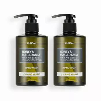 Kundal Honey & Macadamia Clean & Pure Средство для мытья рук Иланг-иланг 258 мл*2 шт.