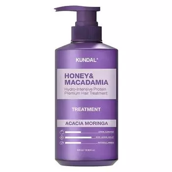 Kundal Honey & Macadamia Hair Treatment Acacia Moringa Fragrance, 500ml, 1 unit