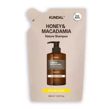 KUNDAL Honey & Macadamia Nature Шампунь Ylang Ylang Refill 400 мл 1 PCS