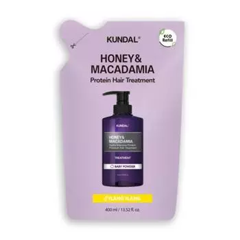 KUNDAL Honey & Macadamia Protein Hair Treatment Refill Ylang Ylang 400 мл 1 PCS