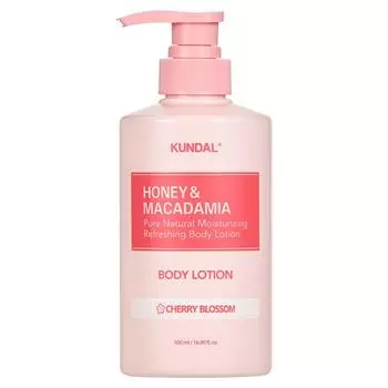 Kundal Honey & Macadamia Pure Body Lotion Cherry Blossom Fragrance, 500ml, 1 unit