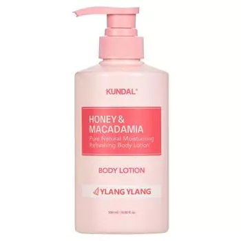 Kundal Honey & Macadamia Pure Body Lotion Ylang Ylang Fragrance, 500ml, 1 unit