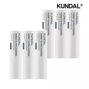 Kundal Honey Macadamia Repair Увлажняющий бальзам для губ без запаха 3,6 г x6 шт. 20