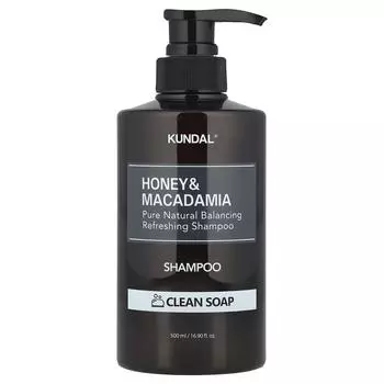 Kundal, Honey & Macadamia, Shampoo, Clean Soap, 500ml (16.9 fl oz)