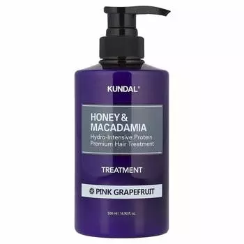 Kundal, Honey & Macadamia, Treatment, Pink Grapefruit, 500ml (16.9 fl oz)