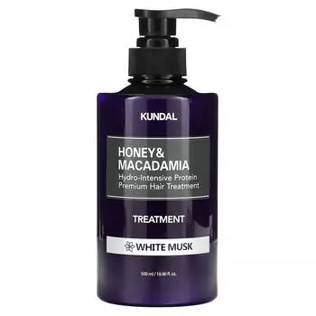 Kundal, Honey & Macadamia, Treatment, White Musk, 16.9 fl oz (500 ml)