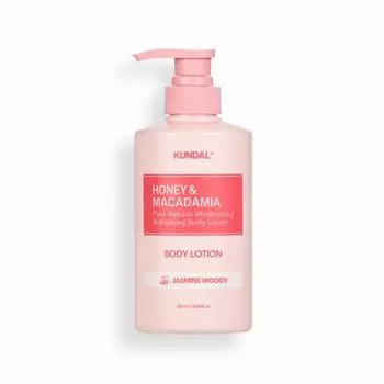 KUNDAL Лосьон для тела Honey & Macadamia Pure Body Lotion Jasmine Woody 500 мл, корейская косметика с приятным ароматом