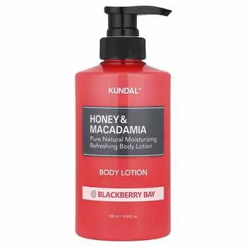 KUNDAL Лосьон для тела «Мед и макадамия», Blackberry Bay, 16,9 жидких унций (500 мл)