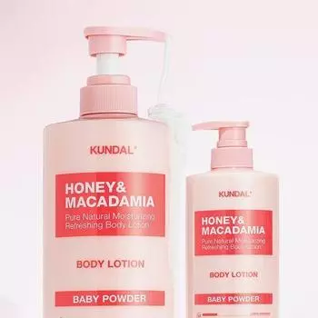 KUNDAL Лосьон для тела Pure Body Lotion 500 мл, выберите 1 из 5 видов Acacia Moringa