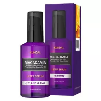 Kundal Macadamia Ultra Hair Serum Ylang Ylang Fragrance, 100ml, 1 piece