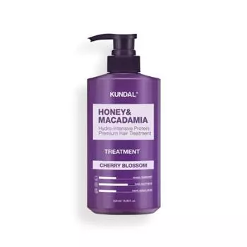 KUNDAL Мед и протеины макадамии для волос с цветками вишни 500 мл 1 PCS