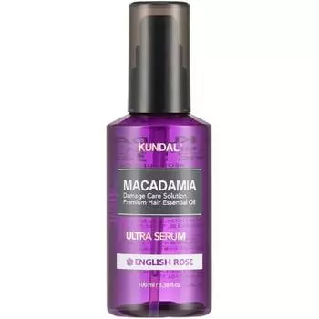 Kundal Official Kundal Ultra Hair Serum 100 мл English Rose Kundal Macadamia Ultra Hair Serum English Rose English Rose