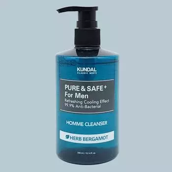 Kundal Охлаждающее очищающее средство для мужчин с ароматом бергамота 300 мл