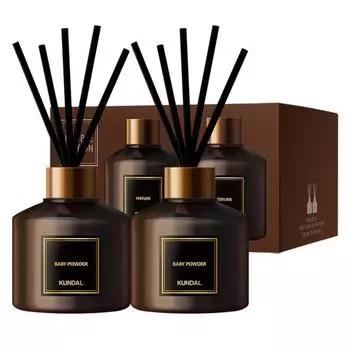 KUNDAL Парфюмерный диффузор, набор из 2 предметов, 200 мл, корейская косметика с хорошим ароматом
