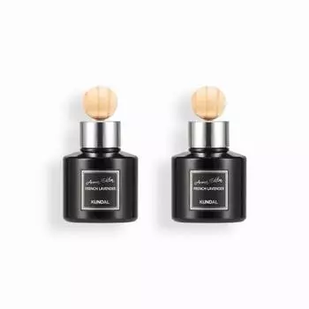 Kundal Perfume Car Air Freshener Aroma Edition 2-piece Set French Lavender 75ml, корейская косметика с хорошим ароматом