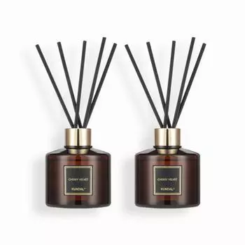Kundal perfume diffuser 2-piece set cherry velvet 200ml, Korean cosmetics with good fragrance