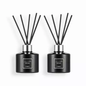 Kundal Perfume Diffuser Aroma Edition 2-piece Set Herb Mint 200ml, Korean cosmetics with good fragrance