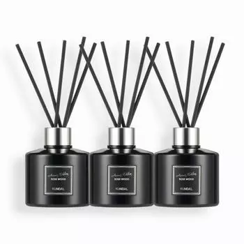 Kundal Perfume Diffuser Aroma Edition 3-piece Set Rosewood 200ml, Korean cosmetics with good fragrance