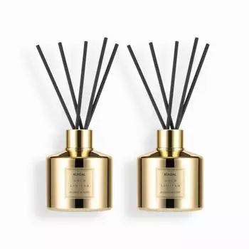 Kundal Perfume Diffuser Gold Limited Edition 2-piece Set Jasmine Woody 200ml, корейская косметика с хорошим ароматом