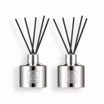 Kundal Perfume Diffuser Silver Limited Edition 2-piece Set White Musk 200ml, Korean cosmetics with good fragrance