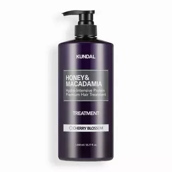 KUNDAL Протеиновый уход Cherry Blossom 1058 мл, корейская косметика с приятным ароматом