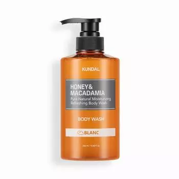 KUNDAL Pure Body Wash Blanc 500мл, корейская косметика с приятным ароматом