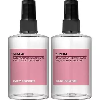 Kundal Pure Bodyist Детская присыпка со вкусом, 128 мл, 2 корейских косметики