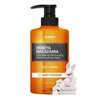 [KUNDAL] Pure Гель для душа #Детская присыпка 500мл