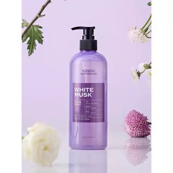 Kundal Rich Парфюмированный гель для душа 500 мл Белый мускус