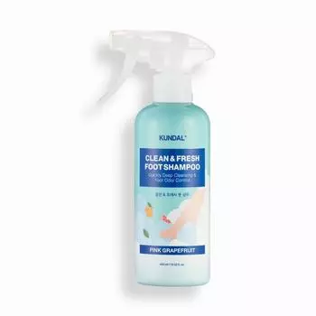 KUNDAL Шампунь для ног Clean & Fresh 400 мл, корейская косметика с приятным ароматом