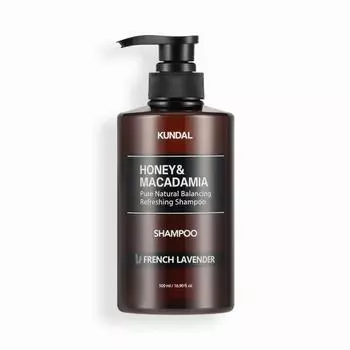 KUNDAL Шампунь Nature Aroma Edition French Lavender 500 мл, корейская косметика с приятным ароматом