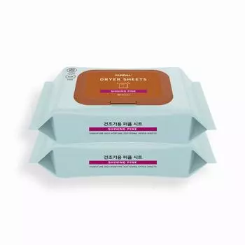 Kundal Signature 10x Ultra Concentrated Rich Perfume Dry Sheet Shining Pink 80 листов, 2 шт., корейская косметика с хорошим ароматом