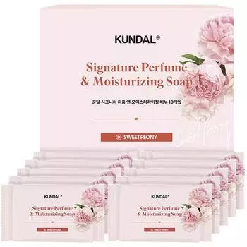 Kundal Signature Perfume & Moisture Rising Sweet Pioni Hyang, 10, 100г корейская косметика