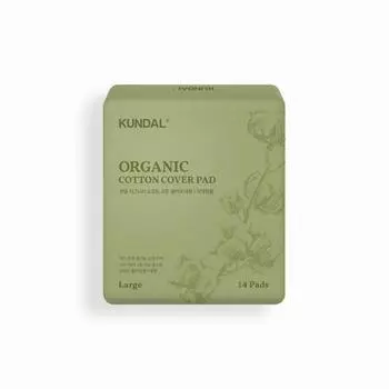 KUNDAL Гигиенические салфетки Signature Soft Cotton, большие, 14 шт., корейская косметика с приятным ароматом