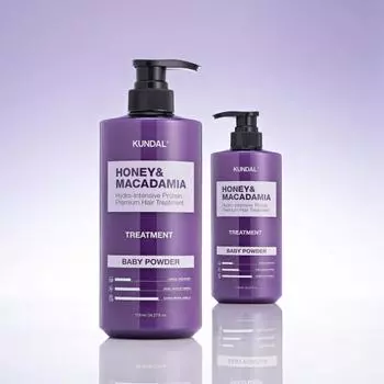 KUNDAL Средство для волос с медом и макадамией 1058 мл (обновление.ver), Корейская косметика с хорошим ароматом